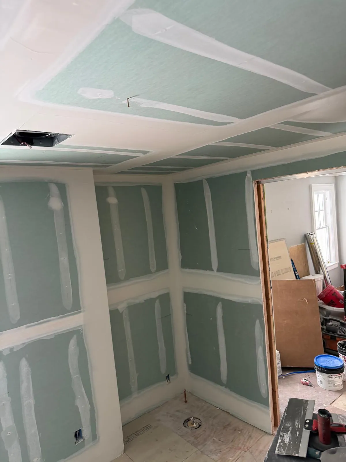 Drywall repair or replacement
