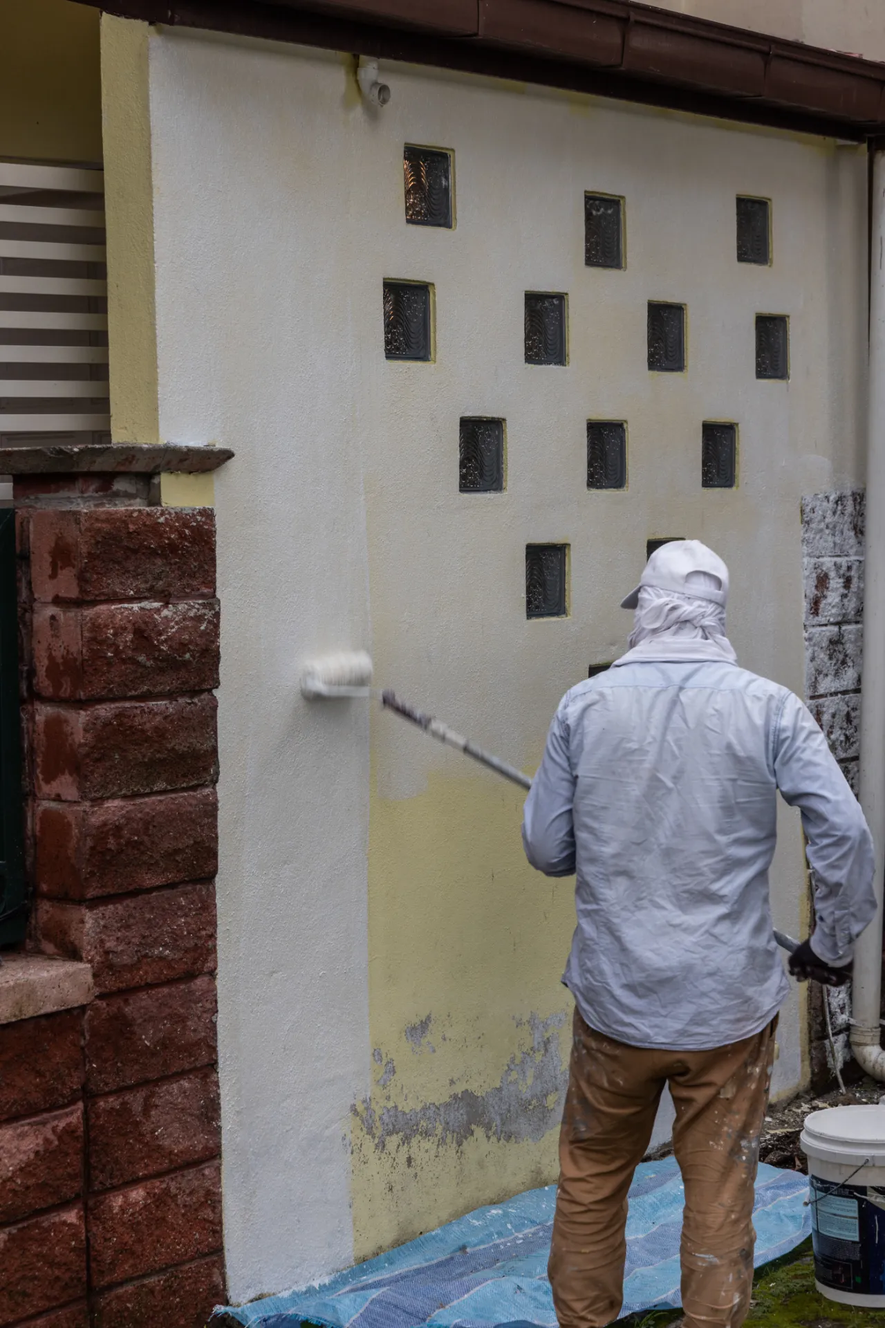Exterior painting project