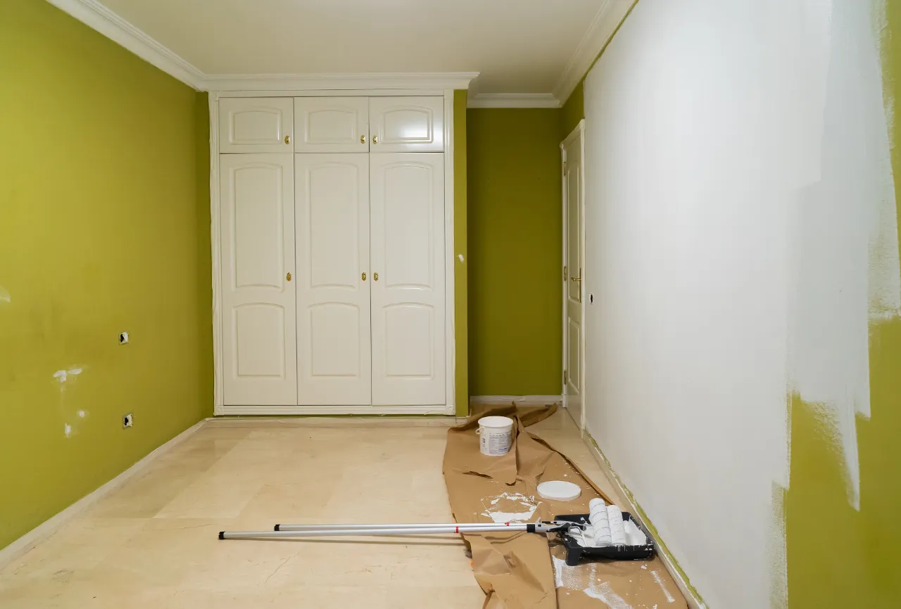 Interior painting project in New York