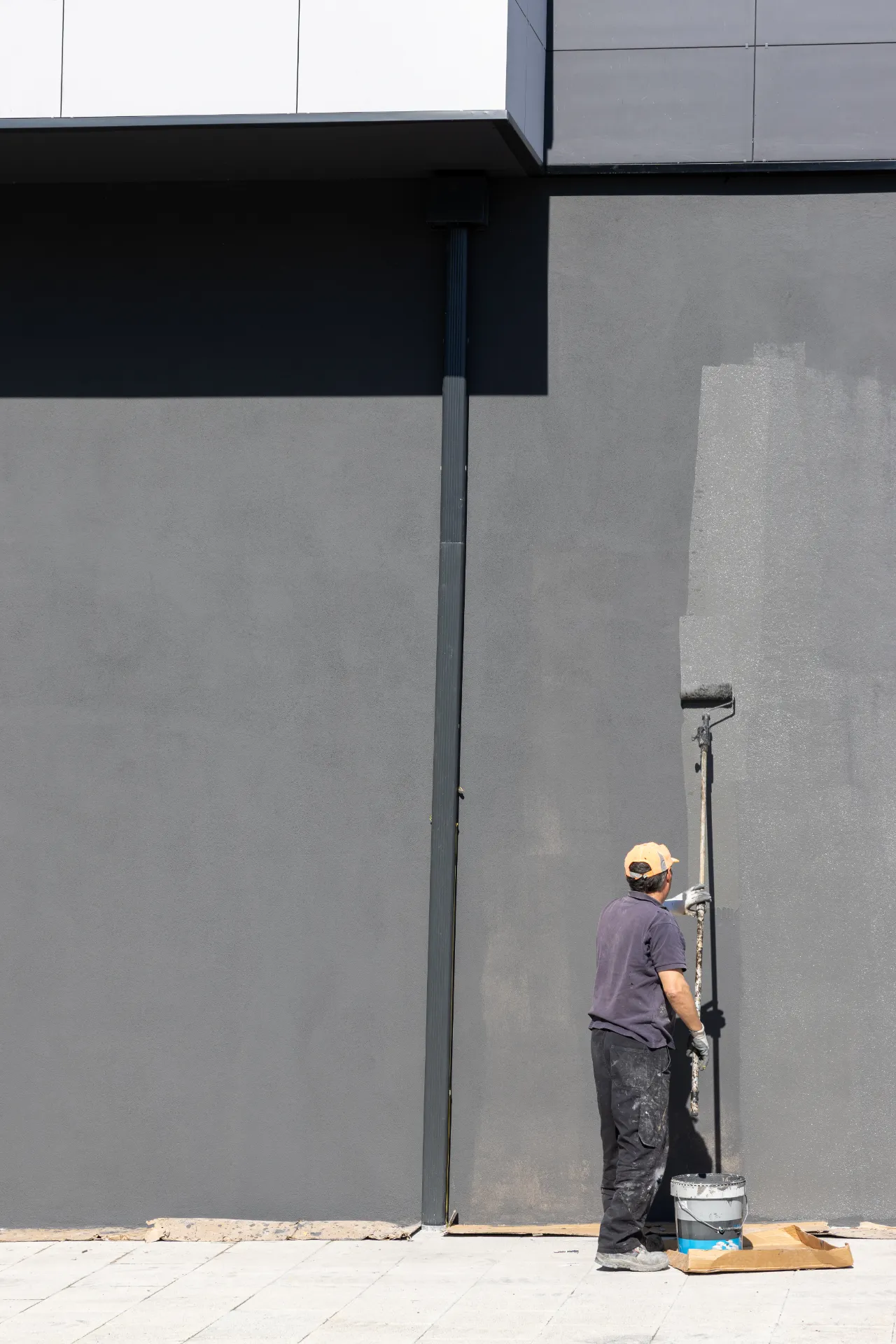 Exterior painting project in New York
